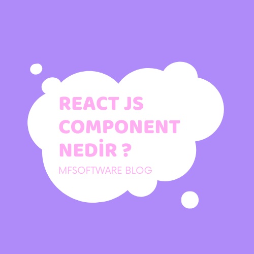 React JS Component Nedir